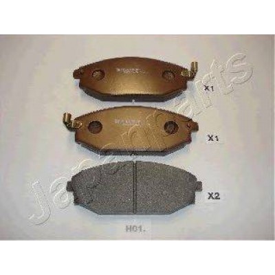 Комплект тормозных колодок, дисковый тормоз PAH01AF JAPANPARTS - купить в магазине запчастей по Украине