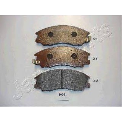 Комплект тормозных колодок, дисковый тормоз PAH06AF JAPANPARTS - купити в магазині запчастин по Україні