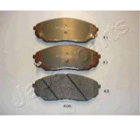 Комплект тормозных колодок, дисковый тормоз JAPANPARTS PA-K08AF PAK08AF JAPANPARTS - купити в магазині запчастин по Україні