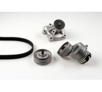 Водяной насос + комплект ручейковых ремней HEPU PK03263 PK03263 HEPU - купить в магазине запчастей по Украине