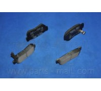 Комплект тормозных колодок, дисковый тормоз PARTS-MALL PKA-E09 PKAE09 PARTS-MALL - купить в магазине запчастей по Украине
