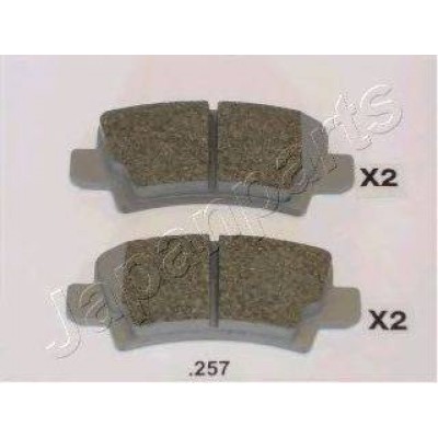 Комплект тормозных колодок, дисковый тормоз PP257AF JAPANPARTS - купить в магазине запчастей по Украине