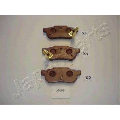 Комплект тормозных колодок, дисковый тормоз PP404AF JAPANPARTS - купити в магазині запчастин по Україні