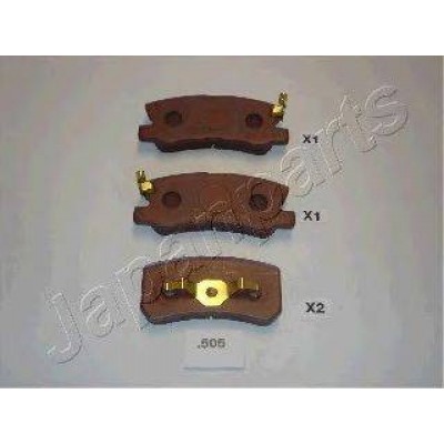Комплект тормозных колодок, дисковый тормоз PP505AF JAPANPARTS - купить в магазине запчастей по Украине