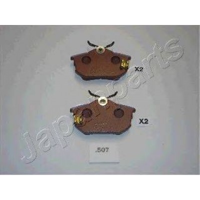 Комплект тормозных колодок, дисковый тормоз PP507AF JAPANPARTS - купить в магазине запчастей по Украине