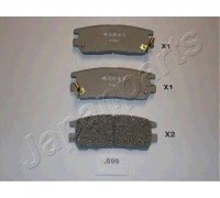 Комплект тормозных колодок, дисковый тормоз JAPANPARTS PP-599AF PP599AF JAPANPARTS - купити в магазині запчастин по Україні