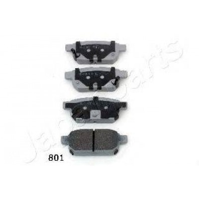 Комплект тормозных колодок, дисковый тормоз PP801AF JAPANPARTS - купить в магазине запчастей по Украине