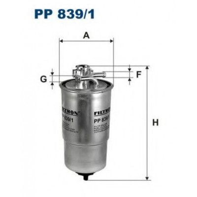 Топливный фильтр PP8391 FILTRON - купить в магазине запчастей по Украине