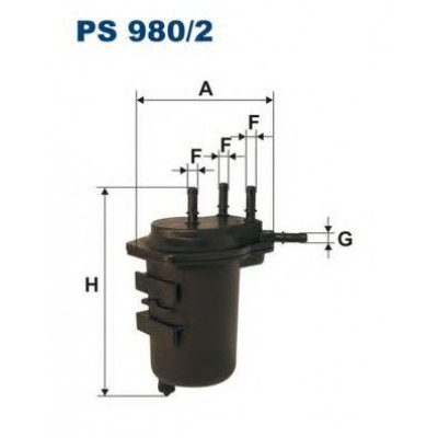Топливный фильтр PS9802 FILTRON - купить в магазине запчастей по Украине