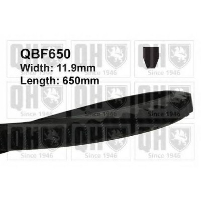 Клиновой ремень QBF650 QUINTON HAZELL - купить в магазине запчастей по Украине