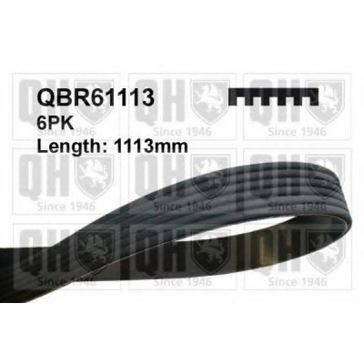 Поликлиновой ремень QBR61113 QUINTON HAZELL - купить в магазине запчастей по Украине