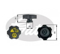 Крышка, резервуар охлаждающей жидкости GATES RC249 RC249 GATES - купить в магазине запчастей по Украине