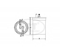 Топливный фильтр SCT Germany ST 391 ST391 SCT Germany - купить в магазине запчастей по Украине