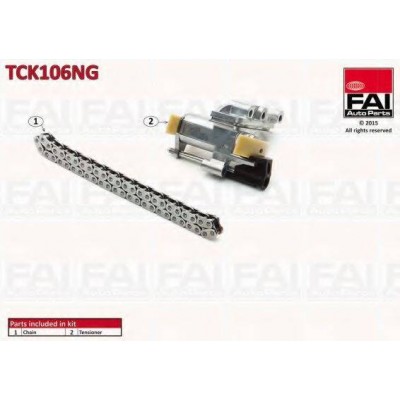 Комплект цели привода распредвала TCK106NG FAI AutoParts - купить в магазине запчастей по Украине