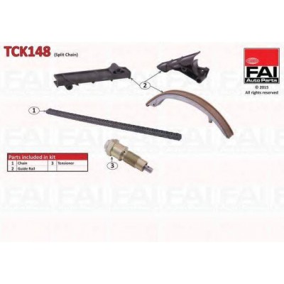 Комплект цели привода распредвала TCK148 FAI AutoParts - купить в магазине запчастей по Украине