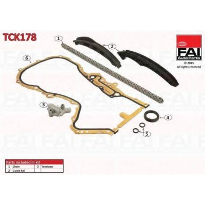 Комплект цели привода распредвала TCK178 FAI AutoParts - купить в магазине запчастей по Украине