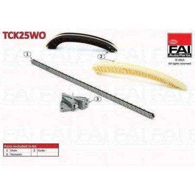 Комплект цели привода распредвала TCK25WO FAI AutoParts - купить в магазине запчастей по Украине