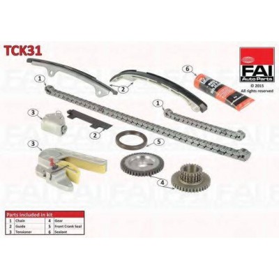 Комплект цели привода распредвала TCK31 FAI AutoParts - купити в магазині запчастин по Україні