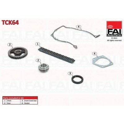 Комплект цели привода распредвала TCK64 FAI AutoParts - купить в магазине запчастей по Украине