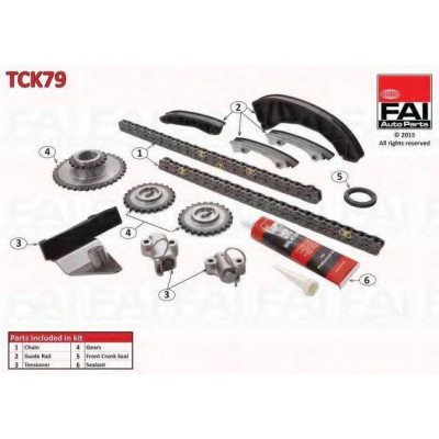 Комплект цели привода распредвала TCK79 FAI AutoParts - купить в магазине запчастей по Украине