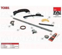 Комплект цели привода распредвала FAI AutoParts TCK81 TCK81 FAI AutoParts - купити в магазині запчастин по Україні