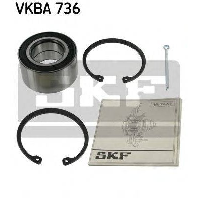Комплект подшипника ступицы колеса VKBA736 SKF - купить в магазине запчастей по Украине
