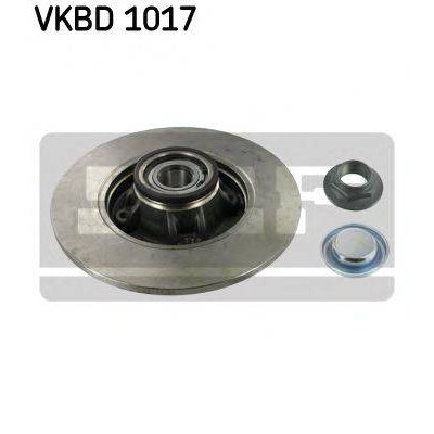 Тормозной диск VKBD1017 SKF - купити в магазині запчастин по Україні