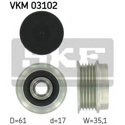 Механизм свободного хода генератора VKM03102 SKF - купить в магазине запчастей по Украине