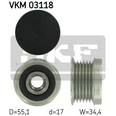 Механизм свободного хода генератора VKM03118 SKF - купить в магазине запчастей по Украине