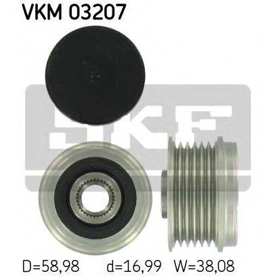 Механизм свободного хода генератора VKM03207 SKF - купить в магазине запчастей по Украине