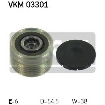 Механизм свободного хода генератора VKM03301 SKF - купить в магазине запчастей по Украине