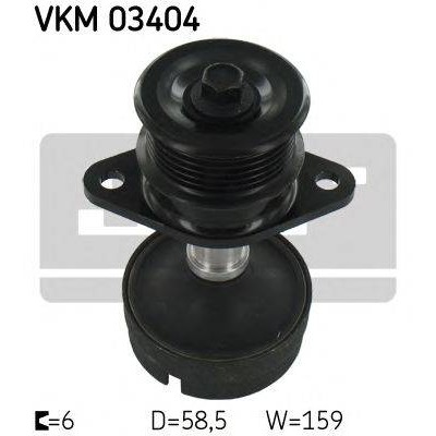 Механизм свободного хода генератора VKM03404 SKF - купити в магазині запчастин по Україні