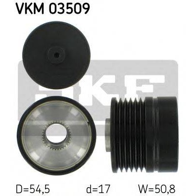 Механизм свободного хода генератора VKM03509 SKF - купить в магазине запчастей по Украине