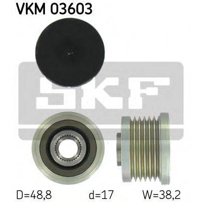 Механизм свободного хода генератора VKM03603 SKF - купить в магазине запчастей по Украине