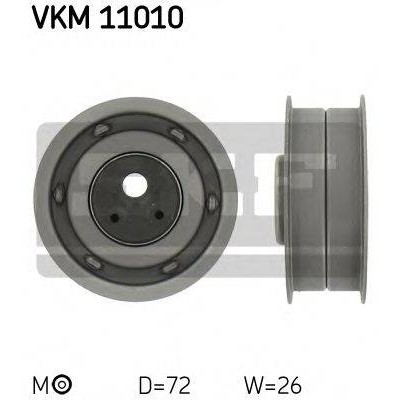 Натяжной ролик, ремень ГРМ VKM11010 SKF - купить в магазине запчастей по Украине