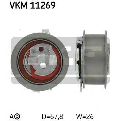 Натяжной ролик, ремень ГРМ VKM11269 SKF - купить в магазине запчастей по Украине