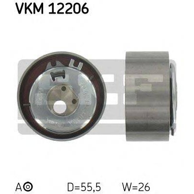Натяжной ролик, ремень ГРМ VKM12206 SKF - купить в магазине запчастей по Украине