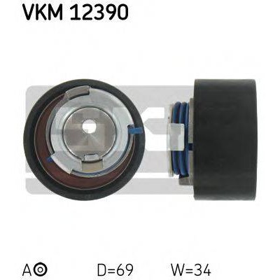 Натяжной ролик, ремень ГРМ VKM12390 SKF - купить в магазине запчастей по Украине