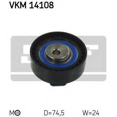 Натяжной ролик, ремень ГРМ VKM14108 SKF - купить в магазине запчастей по Украине