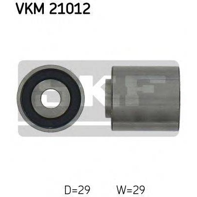 Паразитный / Ведущий ролик, зубчатый ремень VKM21012 SKF - купить в магазине запчастей по Украине