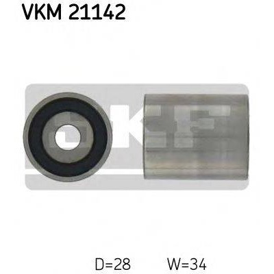 Паразитный / Ведущий ролик, зубчатый ремень VKM21142 SKF - купить в магазине запчастей по Украине
