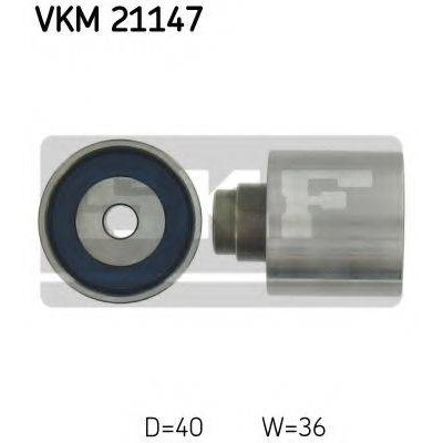 Паразитный / Ведущий ролик, зубчатый ремень VKM21147 SKF - купить в магазине запчастей по Украине