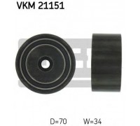 Паразитный / Ведущий ролик, зубчатый ремень SKF VKM 21151 VKM21151 SKF - купить в магазине запчастей по Украине