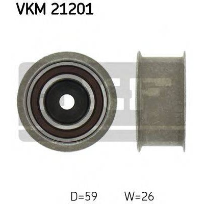 Паразитный / Ведущий ролик, зубчатый ремень VKM21201 SKF - купить в магазине запчастей по Украине