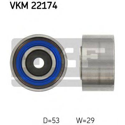 Паразитный / Ведущий ролик, зубчатый ремень VKM22174 SKF - купить в магазине запчастей по Украине