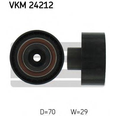 Паразитный / Ведущий ролик, зубчатый ремень VKM24212 SKF - купити в магазині запчастин по Україні