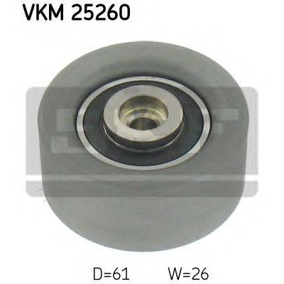 Паразитный / Ведущий ролик, зубчатый ремень VKM25260 SKF - купить в магазине запчастей по Украине