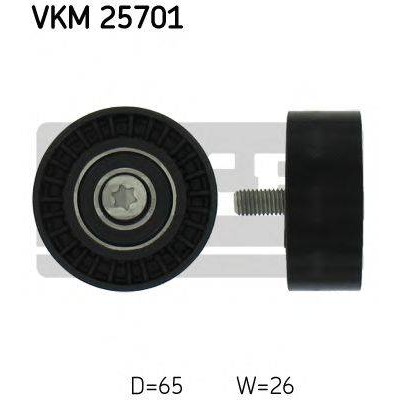 Паразитный / Ведущий ролик, зубчатый ремень VKM25701 SKF - купить в магазине запчастей по Украине