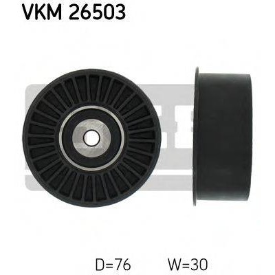 Паразитный / Ведущий ролик, зубчатый ремень VKM26503 SKF - купить в магазине запчастей по Украине