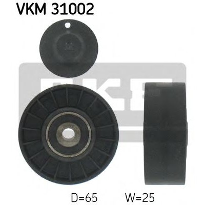 Паразитный / ведущий ролик, поликлиновой ремень VKM31002 SKF - купить в магазине запчастей по Украине